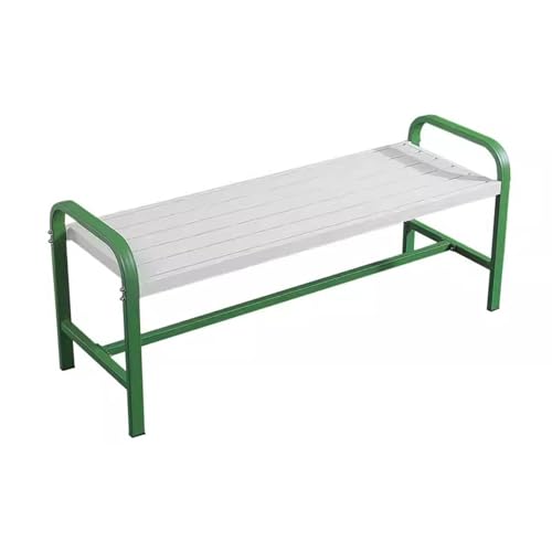 Robuste Gartenbank aus Metall, wetterfest für den Außen- und Innenbereich, perfekt für Terrasse, Hof und Gemeinschaftsräume Robuste Gartenbank aus Metall, wetterfest für den Außen- und Innenbereich, perfekt für Terrasse, Hof und Gemeinschaftsräume von Generisch