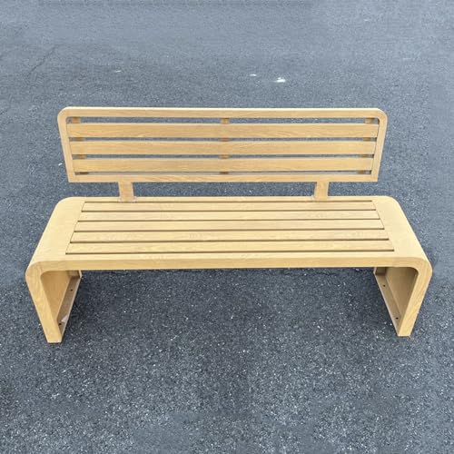 Robuste Gartenbank aus verzinktem Metall mit gebogener Rückenlehne, ideal für Terrasse, Veranda, Pool und Balkon Robuste Gartenbank aus verzinktem Metall mit gebogener Rückenlehne, ideal für Terrasse, Veranda, Pool und Balkon von Generisch
