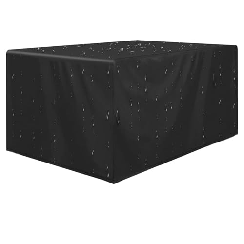 Robuste Gartenmöbelabdeckung, 180 x 110 x 100 cm, wasserdicht, 420D Tisch- und Sofaschutz, Outdoor-Plane für Stühle und Terrassenmöbel von Generisch