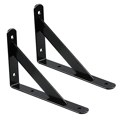 Robuste Metall-Regalhalterungen, rechtwinklige Dreieckhalterung für Wandregale, Möbel und Tische Robuste Metall-Regalhalterungen, rechtwinklige Dreieckhalterung für Wandregale, Möbel und Tische von Generisch