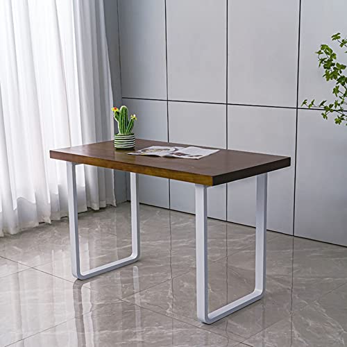 Robuste Metall-Tischbeine, industrielle moderne Schreibtischbeine für Esszimmer und Heimbüro, Stahl-Ersatzbeine mit starker Unterstützung für Möbel und Bänke, 2 Stück von Generisch