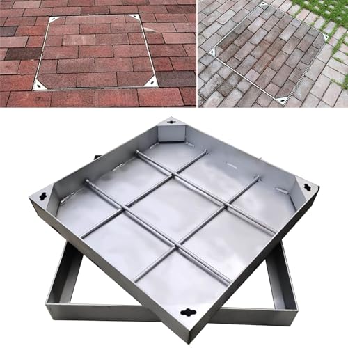 Robuste Schachtabdeckungen aus Edelstahl – langlebiger, unsichtbarer Abwasserbecken-Deckel für Pflastersteine und Klärgrubenschutz Robuste Schachtabdeckungen aus Edelstahl – langlebiger, unsichtbarer Abwasserbecken-Deckel für Pflastersteine und Klärgrubenschutz von Generisch