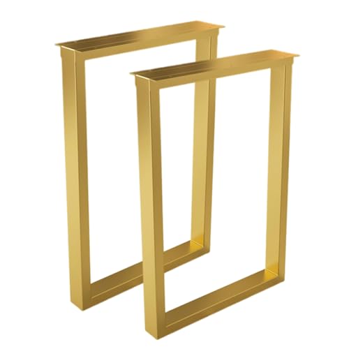Robuste Stahl-Tischbeine, 2er-Set, für DIY-Möbel, industrielles Rohr-Design für Ess-/Couchtisch und Werkbank, 40 cm x 60 cm Robuste Stahl-Tischbeine, 2er-Set, für DIY-Möbel, industrielles Rohr-Design für Ess-/Couchtisch und Werkbank, 40 cm x 60 cm von Generisch