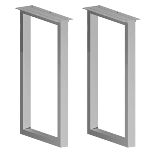Robuste Stahl-Tischbeine für Industriemöbel, Schreibtisch und Couchtische – langlebiges Vierkantrohr-Design mit mitgelieferten Schrauben und Fußpolstern Robuste Stahl-Tischbeine für Industriemöbel, Schreibtisch und Couchtische – langlebiges Vierkantrohr-Design mit mitgelieferten Schrauben und Fußpolstern von Generisch