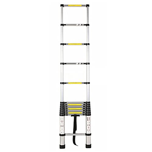 Robuste Teleskopleiter – Mehrzweck-Klappleiter 6,2 m/5 m/3,8 m/3,2 m/2,6 m – ideal für Wohnmobile, Dachböden, Zuhause, kompakt und tragbar, sichere Stabilität Robuste Teleskopleiter – Mehrzweck-Klappleiter 6,2 m/5 m/3,8 m/3,2 m/2,6 m – ideal für Wohnmobile, Dachböden, Zuhause, kompakt und tragbar, sichere Stabilität von Generisch