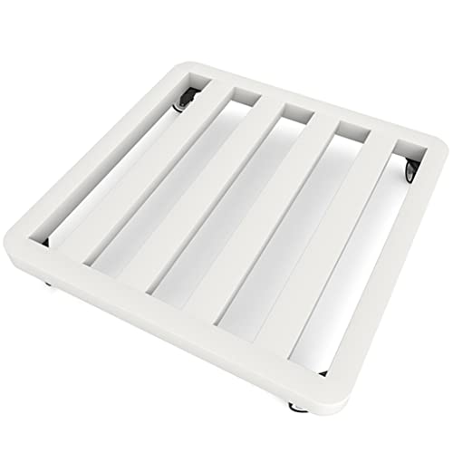 Robuster, quadratischer Pflanzkorb mit Rädern und Bremsrollen, rollender Pflanzenständer für den Außenbereich zum Bewegen schwerer Töpfe im Innen- und Außenbereich Robuster, quadratischer Pflanzkorb mit Rädern und Bremsrollen, rollender Pflanzenständer für den Außenbereich zum Bewegen schwerer Töpfe im Innen- und Außenbereich von Generisch