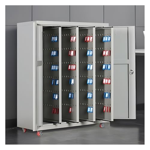 Robuster 600-Bit-Sicherheits-Schlüsselschrank für Immobilienagentur, große Kapazität, Schlüsselverwaltungsbox mit Schlosshaken und Etiketten, ideal für Eigentums- und Autoschlüssel (400 Kapazität) Robuster 600-Bit-Sicherheits-Schlüsselschrank für Immobilienagentur, große Kapazität, Schlüsselverwaltungsbox mit Schlosshaken und Etiketten, ideal für Eigentums- und Autoschlüssel (400 Kapazität) von Generisch