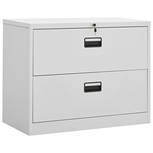 Robuster Aktenschrank – Metallkommode mit Schubladen, Aktenschrank, Stahlkonstruktion, hellgraue Oberfläche, perfekt für Büro oder Zuhause Robuster Aktenschrank – Metallkommode mit Schubladen, Aktenschrank, Stahlkonstruktion, hellgraue Oberfläche, perfekt für Büro oder Zuhause von Generisch