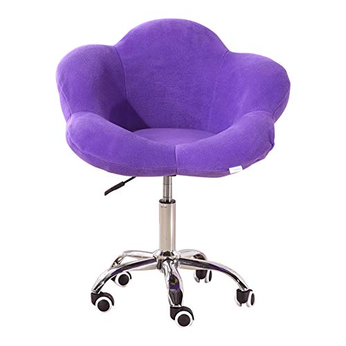 Robuster Drehstuhl aus Samt, ergonomisches Design, 360° drehbar, 150 kg Tragkraft von Generisch