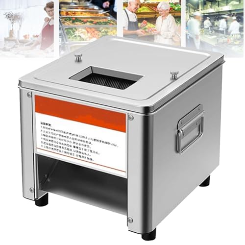 Robuster Fleischschneider, Edelstahlschneider für Restaurant, ideal für Fleisch ohne Knochen und weiches Gemüse von Generisch