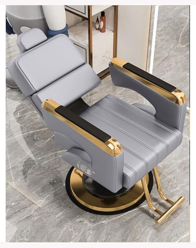 Robuster Friseurstuhl, hydraulisch, mit extra breiter Sitzfläche, für Schönheits- und Friseursalons Robuster Friseurstuhl, hydraulisch, mit extra breiter Sitzfläche, für Schönheits- und Friseursalons von Generisch