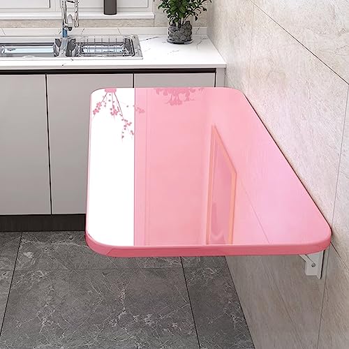 Robuster Klapptisch zur Wandmontage, für Waschküche und Küche, multifunktionales kompaktes Design (60 x 50 cm), platzsparender Wandtisch für Esszimmer und Büro von Generisch