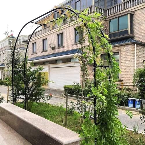 Robuster Metall-Gartenbogen, Hochzeits-Pergola-Spalier, einfach zu montieren, für Kletterpflanzen Robuster Metall-Gartenbogen, Hochzeits-Pergola-Spalier, einfach zu montieren, für Kletterpflanzen von Generisch