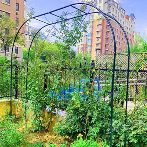Robuster Metall-Gartenbogen, Hochzeits-Pergola-Spalier, einfach zu montieren, für Kletterpflanzen Robuster Metall-Gartenbogen, Hochzeits-Pergola-Spalier, einfach zu montieren, für Kletterpflanzen von Generisch