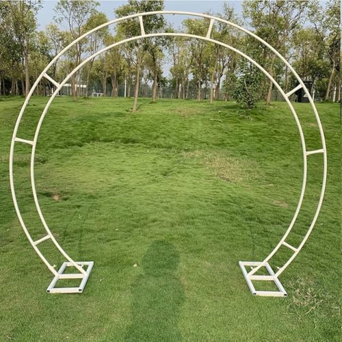 Robuster Metall-Hochzeitsbogen, rostfreie Gartenlaube, Rosen-Kletterstütze für Brautparty und Outdoor-Dekoration Robuster Metall-Hochzeitsbogen, rostfreie Gartenlaube, Rosen-Kletterstütze für Brautparty und Outdoor-Dekoration von Generisch