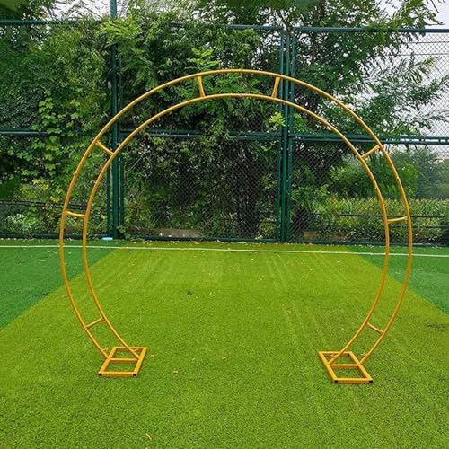 Robuster Metall-Hochzeitsbogen, rostfreie Gartenlaube, Rosen-Kletterstütze für Brautparty und Outdoor-Dekoration Robuster Metall-Hochzeitsbogen, rostfreie Gartenlaube, Rosen-Kletterstütze für Brautparty und Outdoor-Dekoration von Generisch