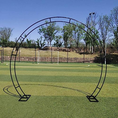 Robuster Metall-Hochzeitsbogen – rostfreier Gartenlaube Torbogen für Brautparty-Dekoration – perfekt für Gärten, 2 x 2,4 m Größe Robuster Metall-Hochzeitsbogen – rostfreier Gartenlaube Torbogen für Brautparty-Dekoration – perfekt für Gärten, 2 x 2,4 m Größe von Generisch