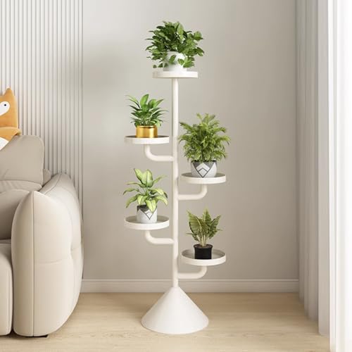 Robuster Pflanzenständer – 2-stöckiges Mehrzweck-Blumenregal für Innenbereich, Balkon, Terrasse, Fenster, Veranda Robuster Pflanzenständer – 2-stöckiges Mehrzweck-Blumenregal für Innenbereich, Balkon, Terrasse, Fenster, Veranda von Generisch