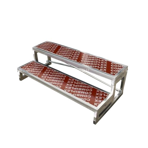 Robuster Wohnmobil-Tritthocker, bewegliche Bühnenleiter, klappbarer Ständer, mehrschichtig kombinierbar, ideal für Chor und Heimgebrauch von Generisch