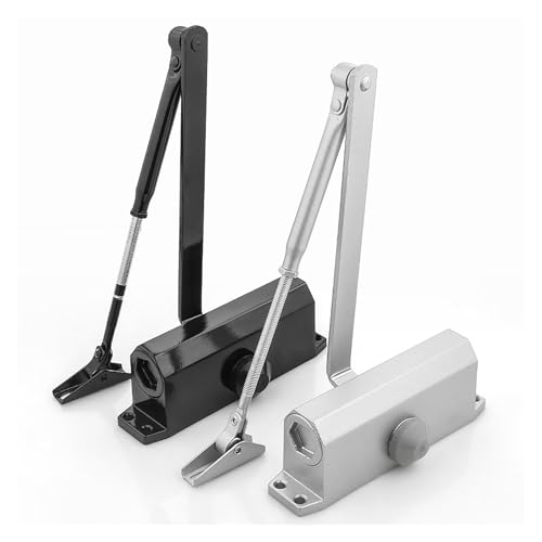 Robuster hydraulischer Türschließer, einstellbare Geschwindigkeit, automatischer Türschließer für 25-85 kg Türen, leise, sanftes Schließen, einfache Installation für gewerbliche und private Nutzung Robuster hydraulischer Türschließer, einstellbare Geschwindigkeit, automatischer Türschließer für 25-85 kg Türen, leise, sanftes Schließen, einfache Installation für gewerbliche und private Nutzung von Generisch