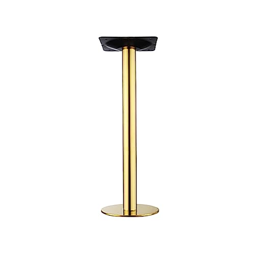 Robustes Edelstahl-Schreibtischbein (850 mm) – anpassbares goldfarbenes Tischbein für Küchenarbeitsplatten, Couchtische, Frühstücksbars – langlebige Metallstütze mit Schrauben von Generisch