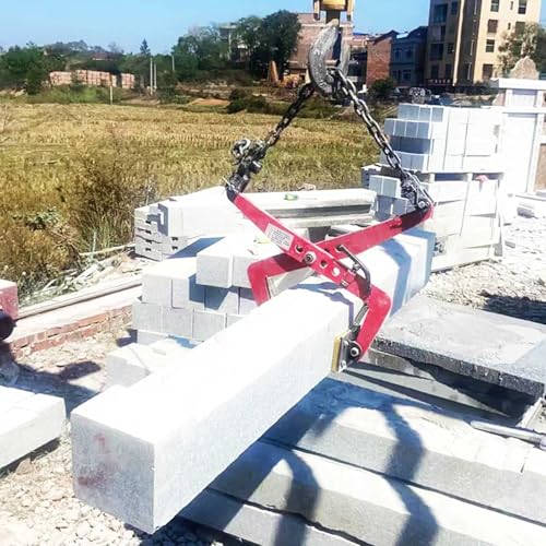 Robustes Granitheberwerkzeug – XXL (1125 kg) Steinklemmen, Scherenpanzerzange für sicheres Bauen und Transport, langlebige Tragekrallen-Befestigung von Generisch