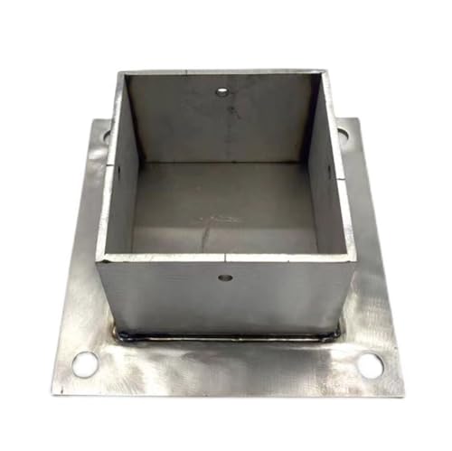 Robustes Metall-Pfostenhalterungs-Set für stabile Outdoor-Strukturen wie Pergolen, Pavillons und Terrassendielen, anpassbar für jedes Projekt Robustes Metall-Pfostenhalterungs-Set für stabile Outdoor-Strukturen wie Pergolen, Pavillons und Terrassendielen, anpassbar für jedes Projekt von Generisch