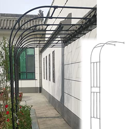 Robustes Rankgitter für den Garten – langlebige Eisenstütze für Kletterpflanzen, ideal für Wand- und Gartendekoration Robustes Rankgitter für den Garten – langlebige Eisenstütze für Kletterpflanzen, ideal für Wand- und Gartendekoration von Generisch