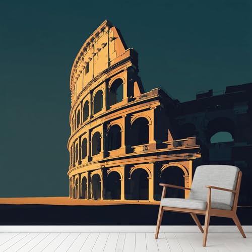 Römischem Koliseum Landschaft Tapete Selbstklebende Fototapete Gebäude Ruinen Berühmte Italien Tapeten Himmel Wandtapete Vinyl Wasserdicht Wandaufkleber für Wohnzimmer Schlafzimmer Küchen 250x370 cm Römischem Koliseum Landschaft Tapete Selbstklebende Fototapete Gebäude Ruinen Berühmte Italien Tapeten Himmel Wandtapete Vinyl Wasserdicht Wandaufkleber für Wohnzimmer Schlafzimmer Küchen 250x370 cm von Generisch