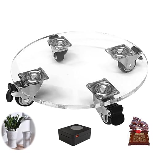 Rollender Pflanzenständer mit feststellbaren Rädern, robuster Pflanzkasten für einfaches Bewegen von Pflanzen im Innen- und Außenbereich Rollender Pflanzenständer mit feststellbaren Rädern, robuster Pflanzkasten für einfaches Bewegen von Pflanzen im Innen- und Außenbereich von Generisch