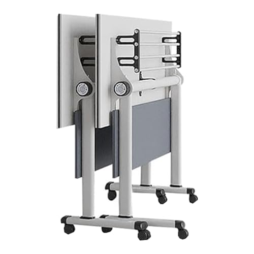 Roller Konferenztisch Faltbar Laptop Tablett Nachttisch Mobile Training Schreibtisch Tragbarer Meeting Computer Workstation von Generisch