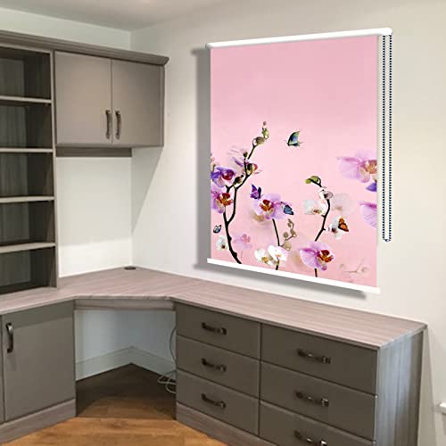 Rollos mit Blumenmuster, wasserdicht, geräuschreduzierend, für Badezimmer und Schlafzimmer Rollos mit Blumenmuster, wasserdicht, geräuschreduzierend, für Badezimmer und Schlafzimmer von Generisch