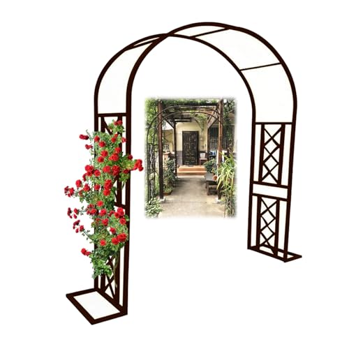 Rosenbogen Gartenlaube 320 220 240 280 140 180 200 340 cm Metalllaube Pergola Rostfrei Garten Rankgitter Torbogen mit Sockel Outdoor Terrasse Kletterpflanzen Dekor Rosenbogen Gartenlaube 320 220 240 280 140 180 200 340 cm Metalllaube Pergola Rostfrei Garten Rankgitter Torbogen mit Sockel Outdoor Terrasse Kletterpflanzen Dekor von Generisch
