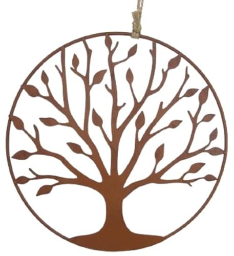 Rostlook Schild Lebensbaum 0,5 x 19 cm Ø Fensterbild Wandbild Figur Deko GTT K43 Rostlook Schild Lebensbaum 0,5 x 19 cm Ø Fensterbild Wandbild Figur Deko GTT K43 von Generisch