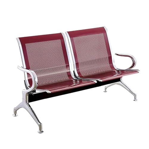 Rote 2-Sitzer-Flughafen-Empfangsbank – bequeme Bürogäste-Sitzgelegenheit mit Armlehnen, ideal für Lobby und Wartebereiche, stilvoll und Design für mehr Komfort Rote 2-Sitzer-Flughafen-Empfangsbank – bequeme Bürogäste-Sitzgelegenheit mit Armlehnen, ideal für Lobby und Wartebereiche, stilvoll und Design für mehr Komfort von Generisch