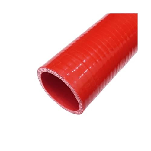 Roter gerader Auto-Silikonschlauch Ladeluftkühler Kühlmittelrohr Turbolader-Anschlussrohr Universalrohr(200MM_ID 22MM) von Generisch