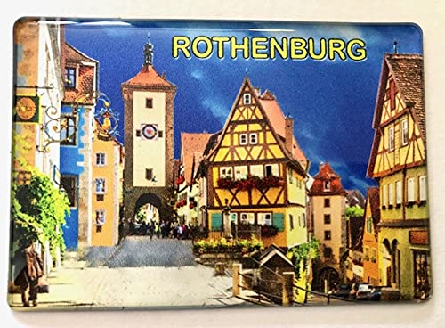 Rothenburg ob der Tauber ,Deutschland,Souvenir-Kühlschrankmagnet Fridge Magnet 070421 von Generisch