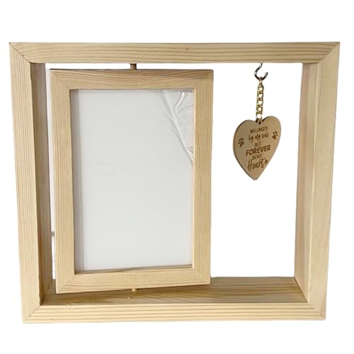 Rotierender Bilderrahmen aus Holz – Drehbarer Desktoprahmen, rotierendes Fotoframe-Display mit doppelseitigem Liebesetikett für Schlafzimmer, Zuhause Rotierender Bilderrahmen aus Holz – Drehbarer Desktoprahmen, rotierendes Fotoframe-Display mit doppelseitigem Liebesetikett für Schlafzimmer, Zuhause von Generisch