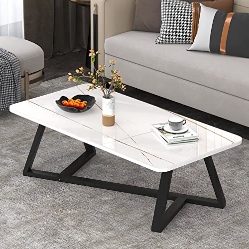 Runde Couchtische 2er-Set, stapelbar, mit Marmorstruktur-Platte und Rahmen, moderne Beistelltische für Wohnzimmer Runde Couchtische 2er-Set, stapelbar, mit Marmorstruktur-Platte und Rahmen, moderne Beistelltische für Wohnzimmer von Generisch