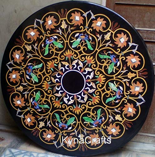 Runde Esstischplatte I Marmor Rasen Tischplatte I Marmor Flur Tischplatte I Marmor Wohnzimmer Tischplatte 152,4 x 152,4 cm Runde Esstischplatte I Marmor Rasen Tischplatte I Marmor Flur Tischplatte I Marmor Wohnzimmer Tischplatte 152,4 x 152,4 cm von Generisch