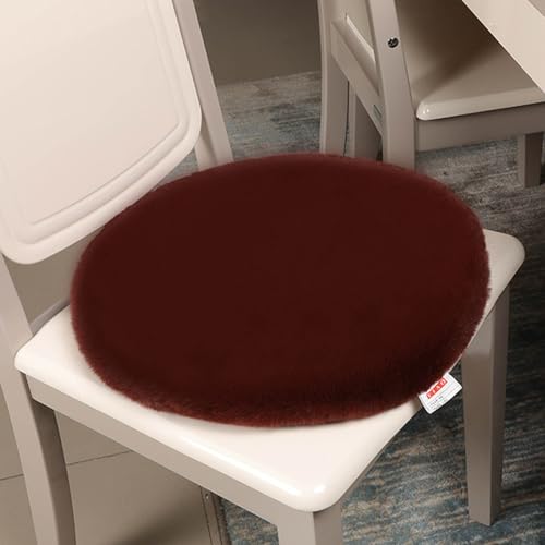 Runde Esszimmerstuhlkissen, kleine Sitzkissen für Küchenstühle, weiche Kissenmatten (40 x 40 cm), bequeme Sitzkissen für Esszimmermöbel von Generisch