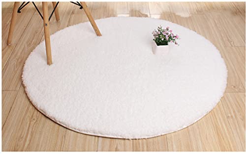 Runde Fleece-Badematte, weich und bequem, 140 cm Durchmesser, für Wohnzimmer oder Schlafzimmer Runde Fleece-Badematte, weich und bequem, 140 cm Durchmesser, für Wohnzimmer oder Schlafzimmer von Generisch