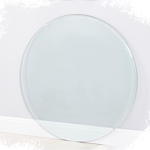 Runde Glasplatte, Tischplatte Aus Klarem Gehärtetem Glas, Große Ersatztischplatte Für Runde Esstische, Tischplatte Glasplatte Hartglas Für Couchtische(40CM(16IN)) von Generisch