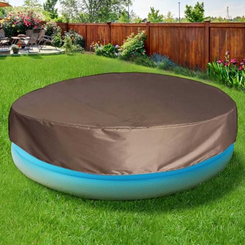 Runde Poolabdeckung für Oberirdische Pools- Lagertank Poolabdeckung mit Kordelzug Design-Whirlpool-Abdeckung 420D Volle Abdeckung, UV-beständig, Wasserdicht, Tragbar, für Whirlpools im Freien Runde Poolabdeckung für Oberirdische Pools- Lagertank Poolabdeckung mit Kordelzug Design-Whirlpool-Abdeckung 420D Volle Abdeckung, UV-beständig, Wasserdicht, Tragbar, für Whirlpools im Freien von Generisch