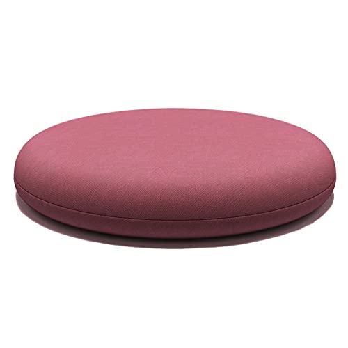 Runde Sitzkissen Stuhlpolster - Abnehmbares Memory Foam Upgrade für Küchenstühle - Versteckter Reißverschluss Design - Outdoor Stuhlkissen von Generisch