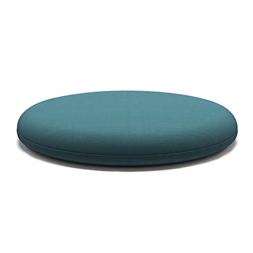Runde Sitzkissen Stuhlpolster - Abnehmbares Memory Foam Upgrade für Küchenstühle - Versteckter Reißverschluss Design - Outdoor Stuhlkissen von Generisch