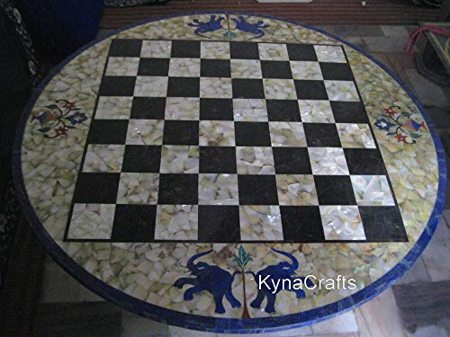Runde Tischplatte I Marmor Esstisch Platte I MOP Rasen Tischplatte I Stein Wohnzimmer Tischplatte I Marmor handgefertigte Tischplatte 48 x 48 Zoll Runde Tischplatte I Marmor Esstisch Platte I MOP Rasen Tischplatte I Stein Wohnzimmer Tischplatte I Marmor handgefertigte Tischplatte 48 x 48 Zoll von Generisch