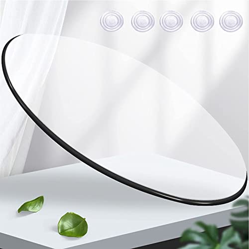 Runde Tischplatte aus gehärtetem Glas – 35–80 cm, transparent, glatt und leicht zu reinigen, hohe Härte, ideal für Zuhause, Küche und Esszimmermöbel Runde Tischplatte aus gehärtetem Glas – 35–80 cm, transparent, glatt und leicht zu reinigen, hohe Härte, ideal für Zuhause, Küche und Esszimmermöbel von Generisch