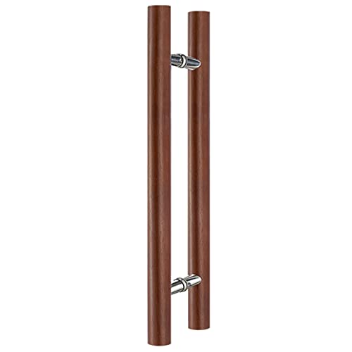 Runde Türgriffe aus Holz – Push-Pull Dusch- und Scheunentürgriffe, ideal für Geschäft, Bank, Hotel – langlebiger Haltegriff mit Montagezubehör Runde Türgriffe aus Holz – Push-Pull Dusch- und Scheunentürgriffe, ideal für Geschäft, Bank, Hotel – langlebiger Haltegriff mit Montagezubehör von Generisch