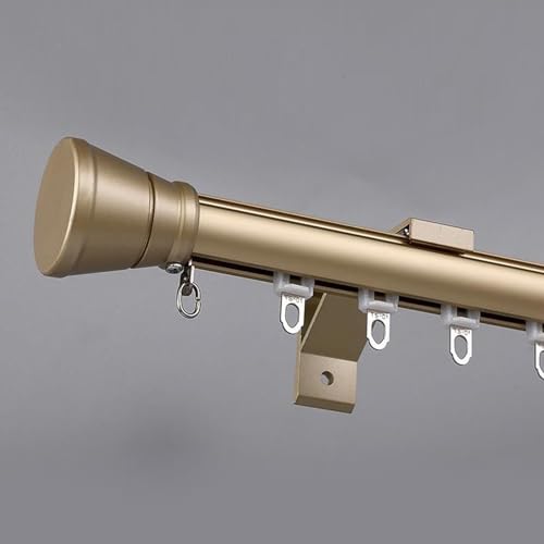 Runde Wandvorhangschiene, glattes Schiebesystem mit zuschneidbaren Stangen und Verbindungsstücken für elegante Vorhang-Hardware-Lösung im Schlafzimmer Runde Wandvorhangschiene, glattes Schiebesystem mit zuschneidbaren Stangen und Verbindungsstücken für elegante Vorhang-Hardware-Lösung im Schlafzimmer von Generisch